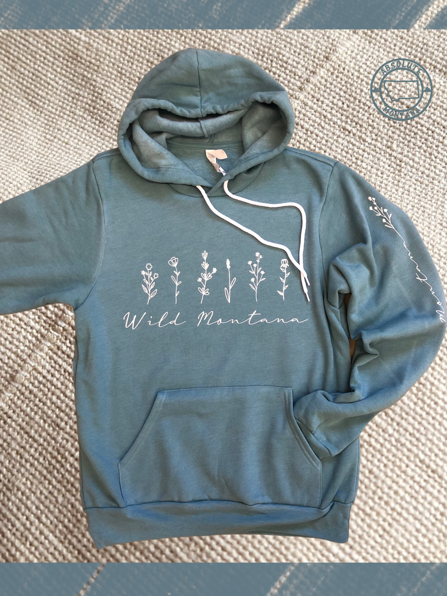 Montana Fishing Heaven, Hoodie Sweatshirt – Montana Treasures